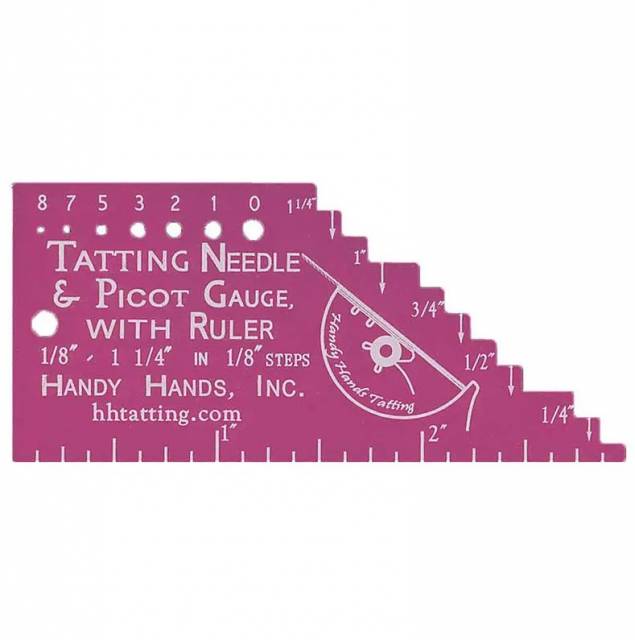 Ultimate Tatting Gauge - Pink Berry TG516